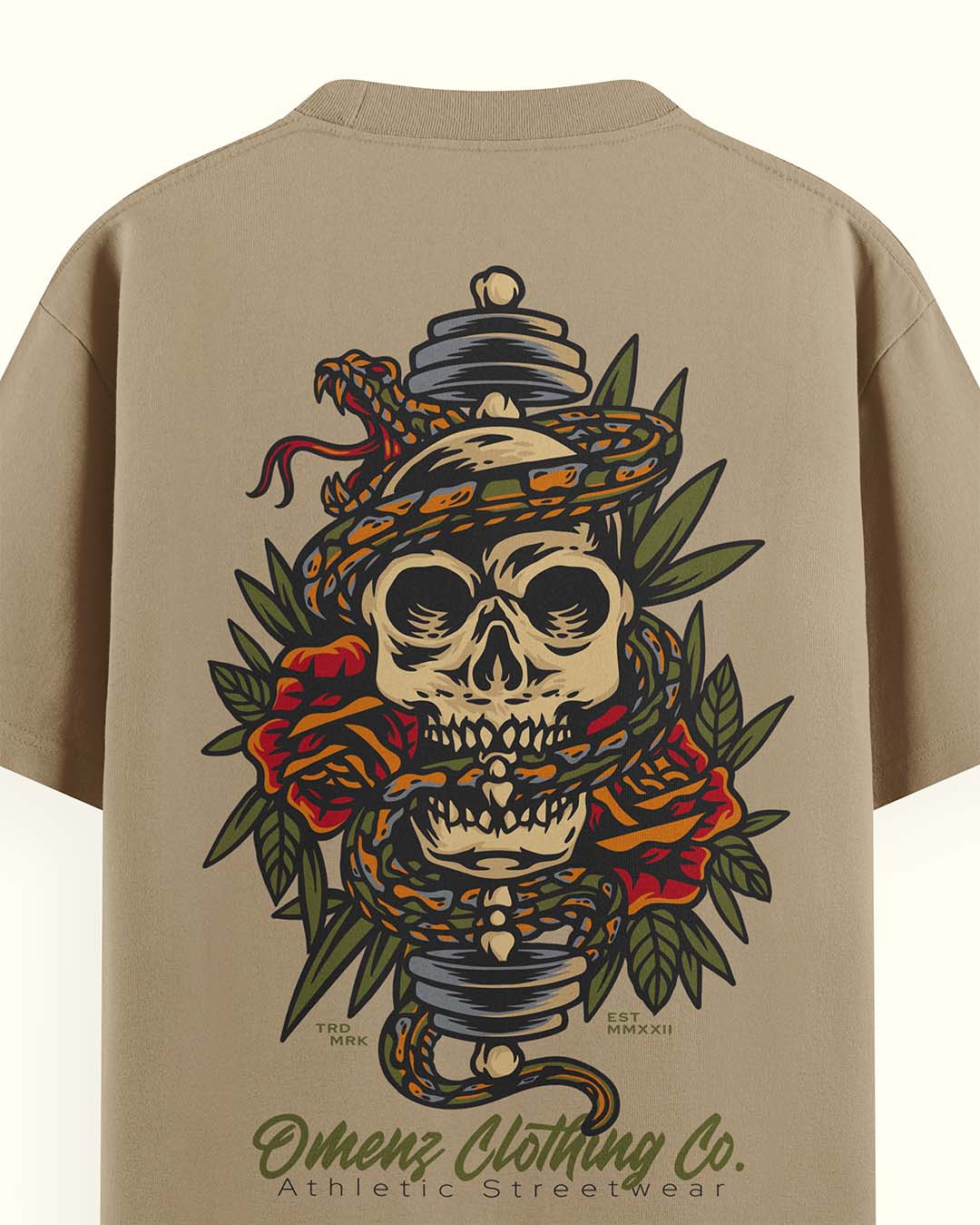 Strike Hard | Oversized Unisex Tee