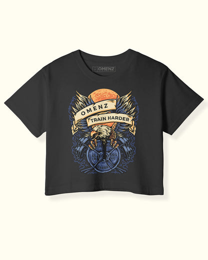 Train Harder | Women's Crop