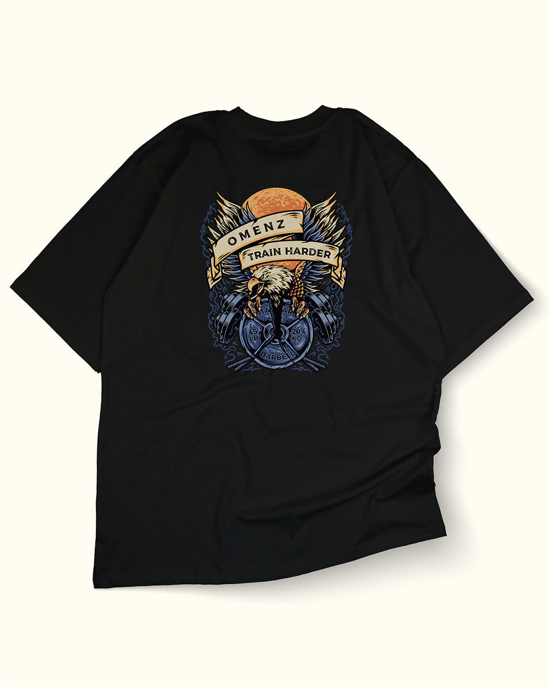 Train Harder | Women's Relaxed Tee Black/Storm